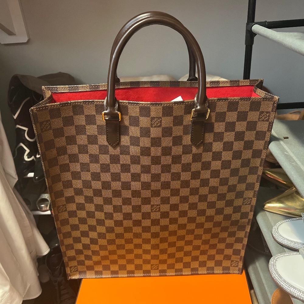 Louis Vuitton Damien Ebene Sac Plat